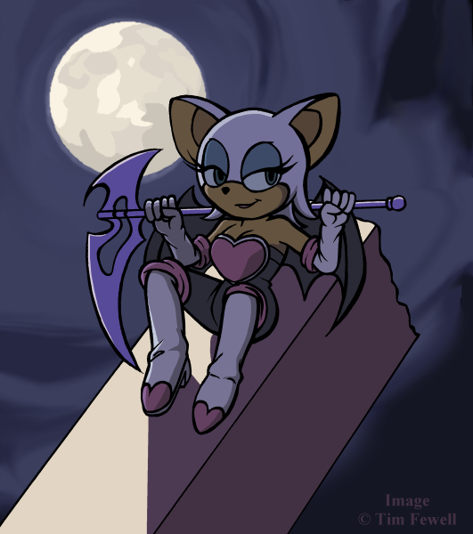 Rouge in the moonlight