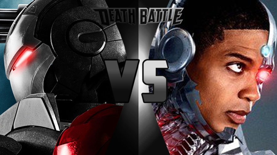 Death Battle War Machine Vs. Cyborg V2 by Alvin1794 on DeviantArt