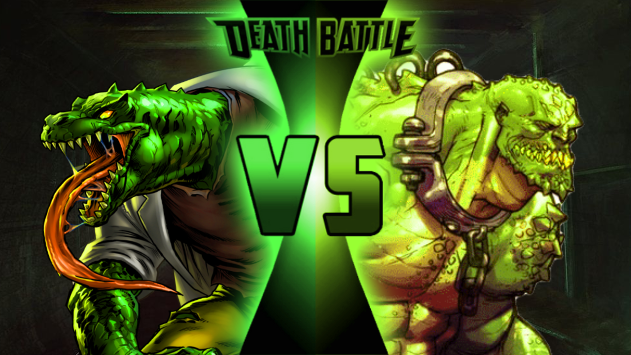 Death Battle Lizard Vs. Killer Croc V3 by Alvin1794 on DeviantArt