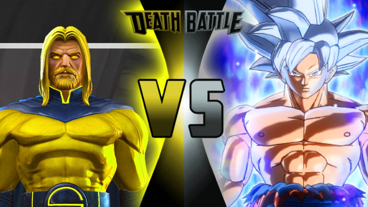 Death Battle Sentry Vs Goku By Alvin1794 On Deviantart