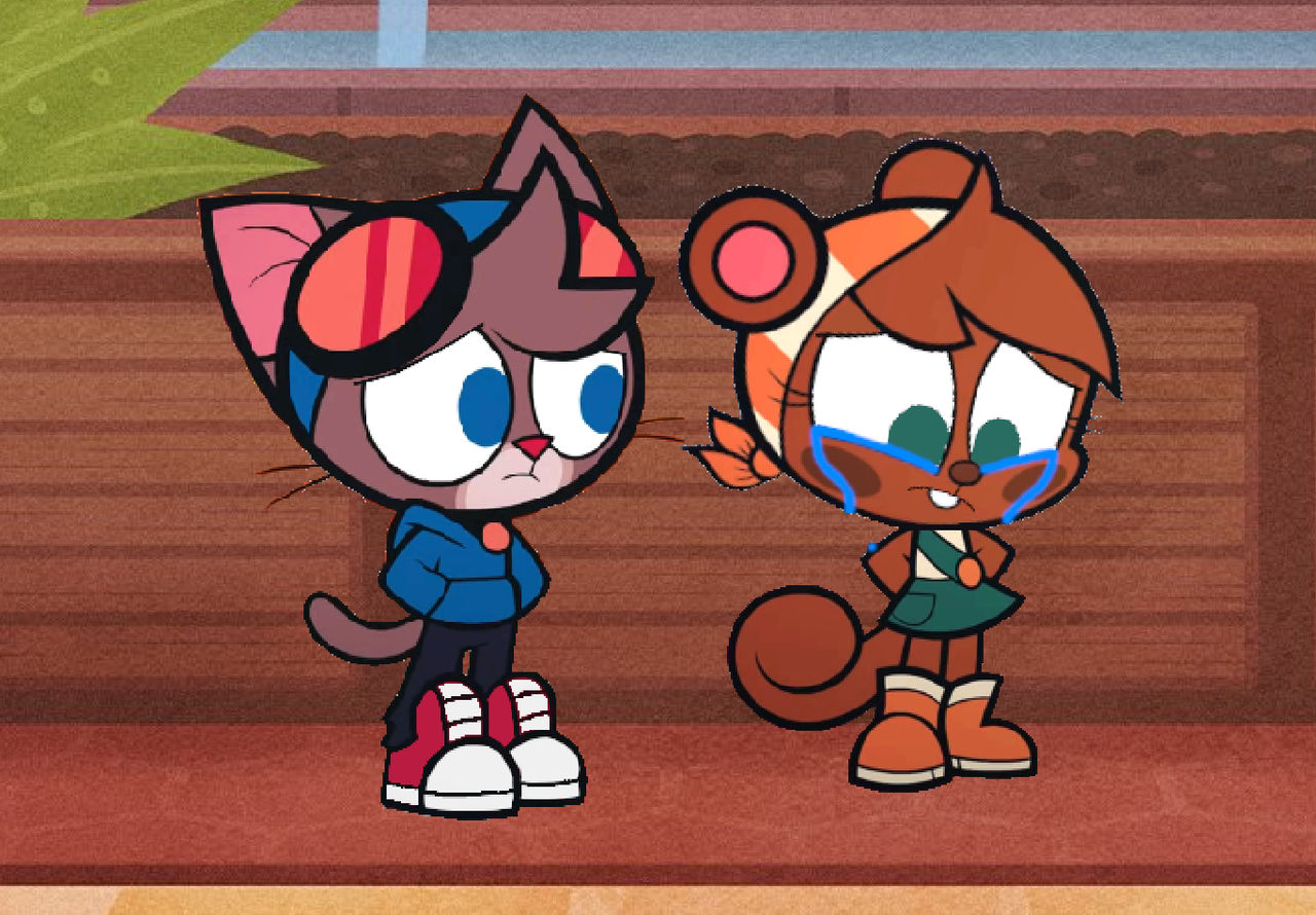 Murphy Comforts Mitzi by KingOf2010 on DeviantArt