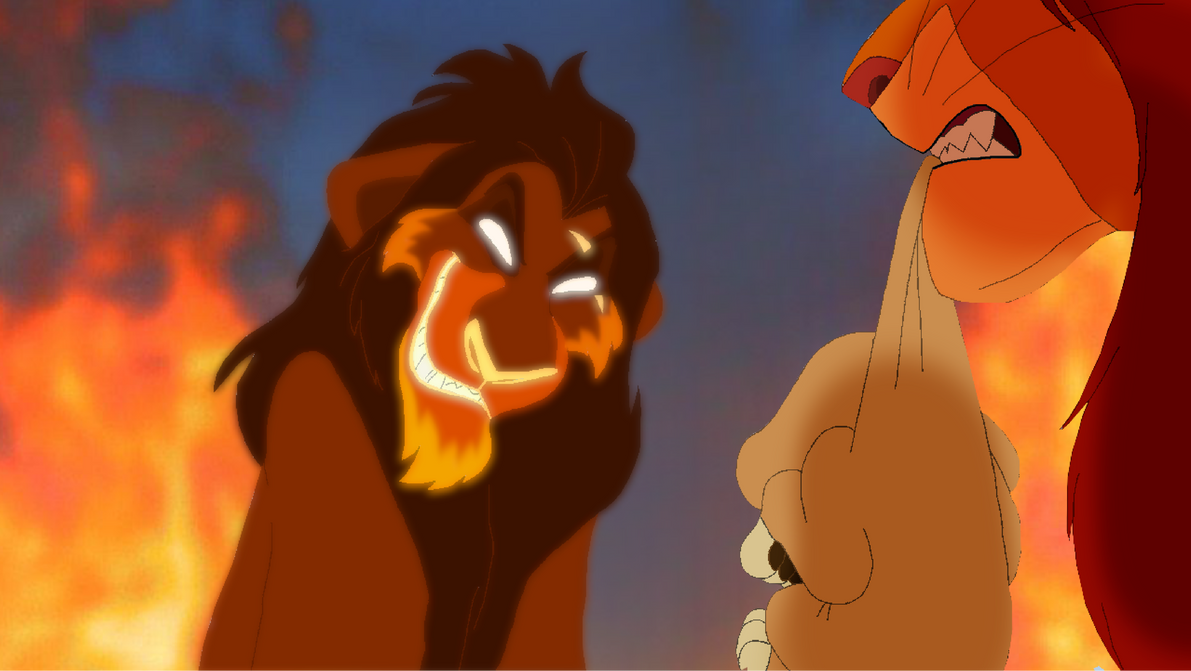 Scar Confronts with Simba by KingOf2010 on DeviantArt