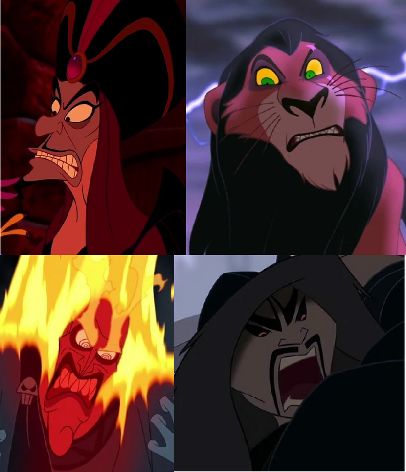 Angry Disney Villains by KingOf2010 on DeviantArt