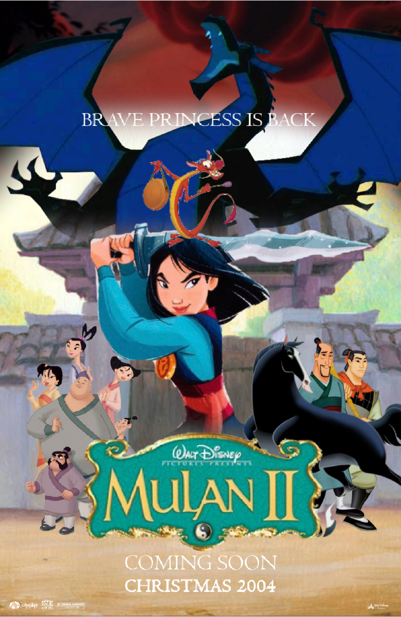 Mula 2 Mulan 2 (2004) (Theatrical AU) My Version by KingOf2010 on DeviantArt