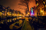 Amsterdam At Night by oO-Rein-Oo