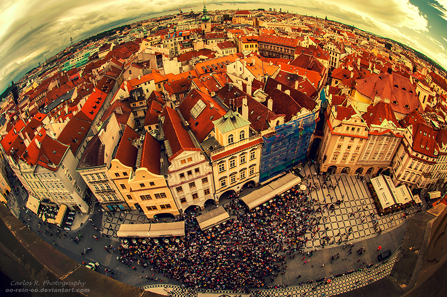 Prague From Above