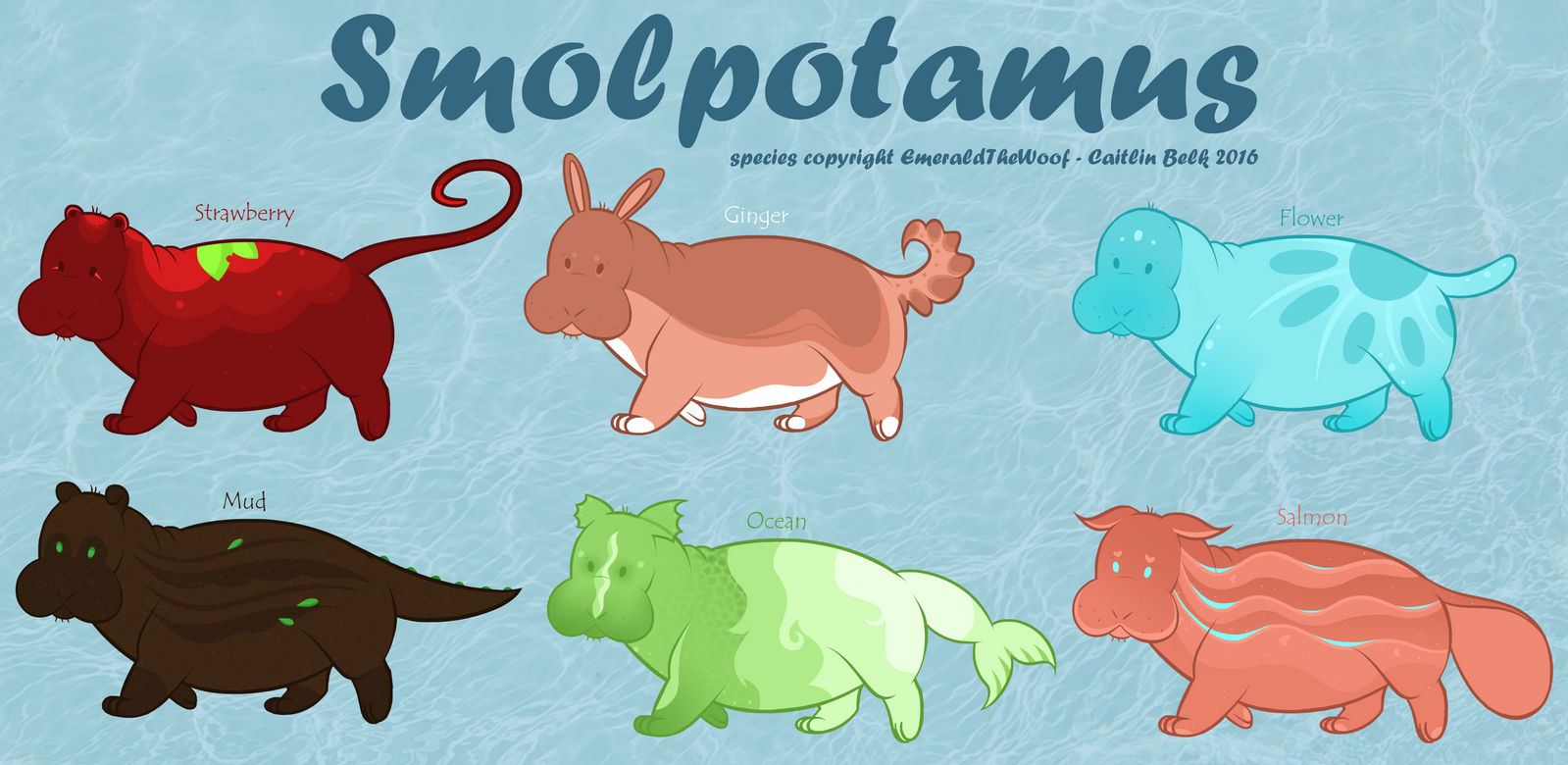 SMOLPOTAMUS: Raffle WINNERS!