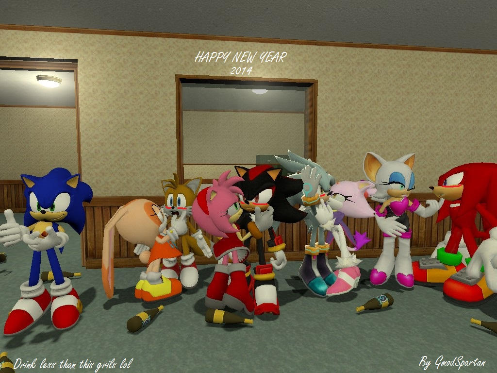 Shadamy,Tailream,Silvaze and Knouge wish you a HNY by DaGmodSpartan on ...