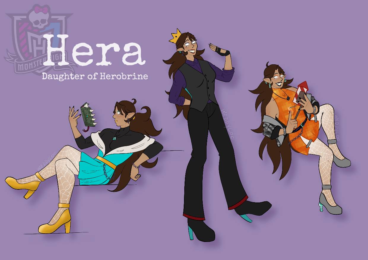 MonsterHigh X Herobrine: Hera p2