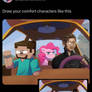 Jacob Boyer, Herobrine and, Pinkie Pie in a Car