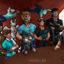 Art Fight2024: Heros, Brines and Herobrines