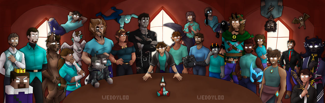 Art Fight2024: Heros, Brines and Herobrines