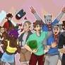 (some of my) Characters in a Banner