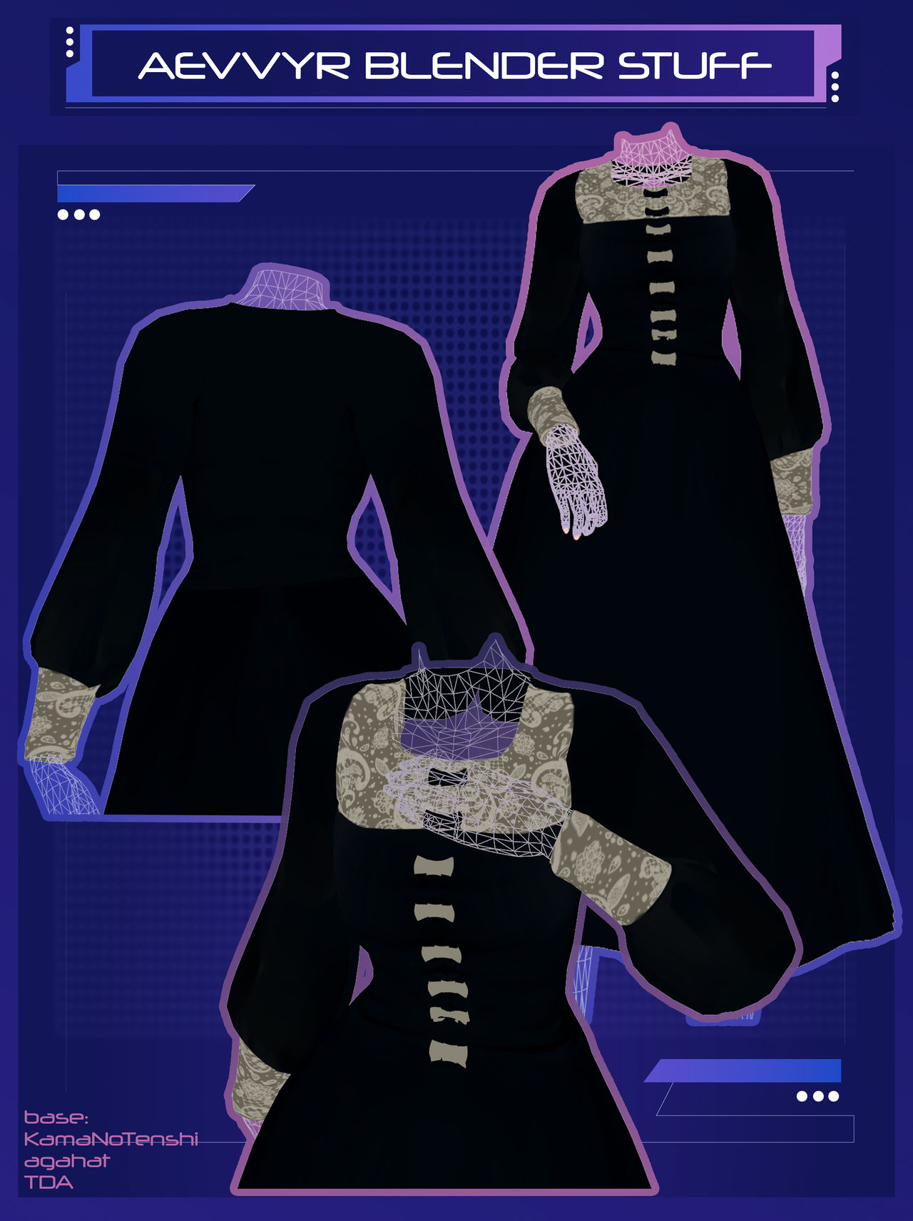 MMD Simple Dress by aevvyr on DeviantArt