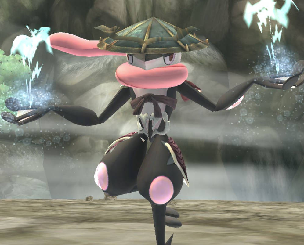 Greninja Raiden Skin by Montimers on DeviantArt