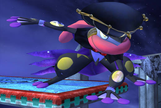 Greninja Black Sabbath Skin