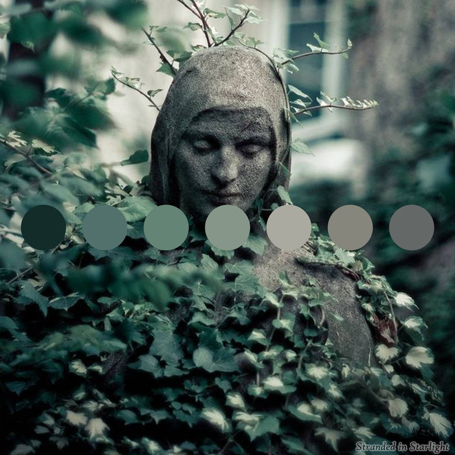 Solitary Statue Color Palette by StrandedInStarlight on DeviantArt