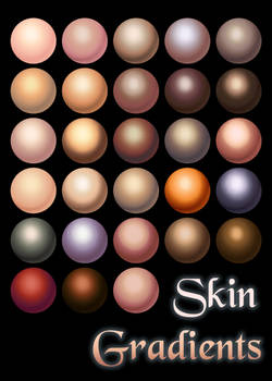 20+ Skin Color Gradients for Photoshop