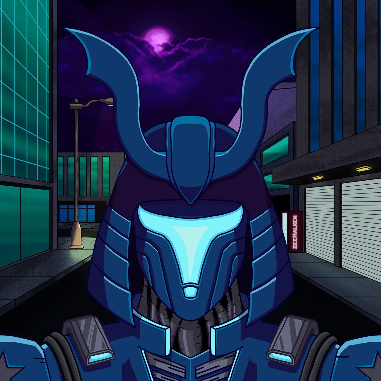 Tech Samurai by Zeemalken on DeviantArt