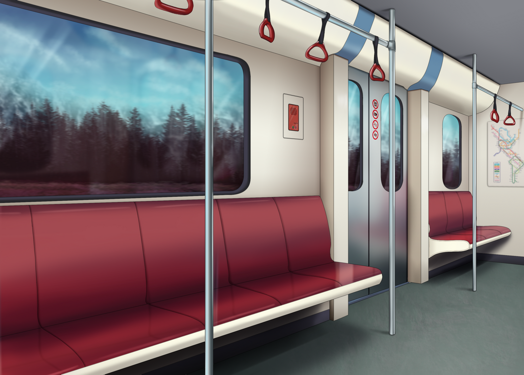 Commission - Subway Train by Lilykta on DeviantArt