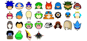 Super Smash Bros Ultimate - Stock Icons