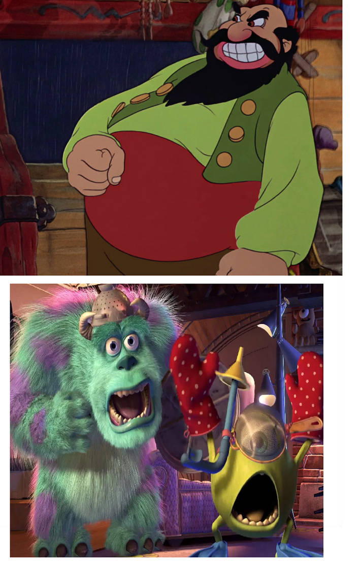 Stromboli Scares Mike And Sulley By SaucerofPeril On DeviantArt stromboli-scares-mike-and-sulley-by-saucerofperil-on-deviantart