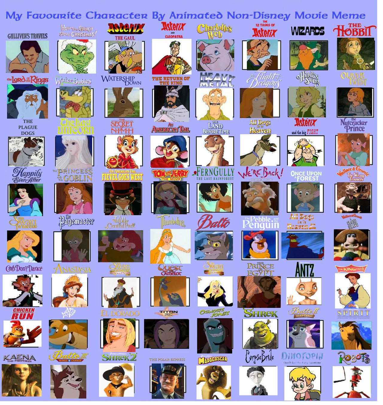 My Favorite Non Disney Characters Part 1 By Saucerofperil On Deviantart My Favorite Non Disney Characters Part 1 By Saucerofperil On Deviantart