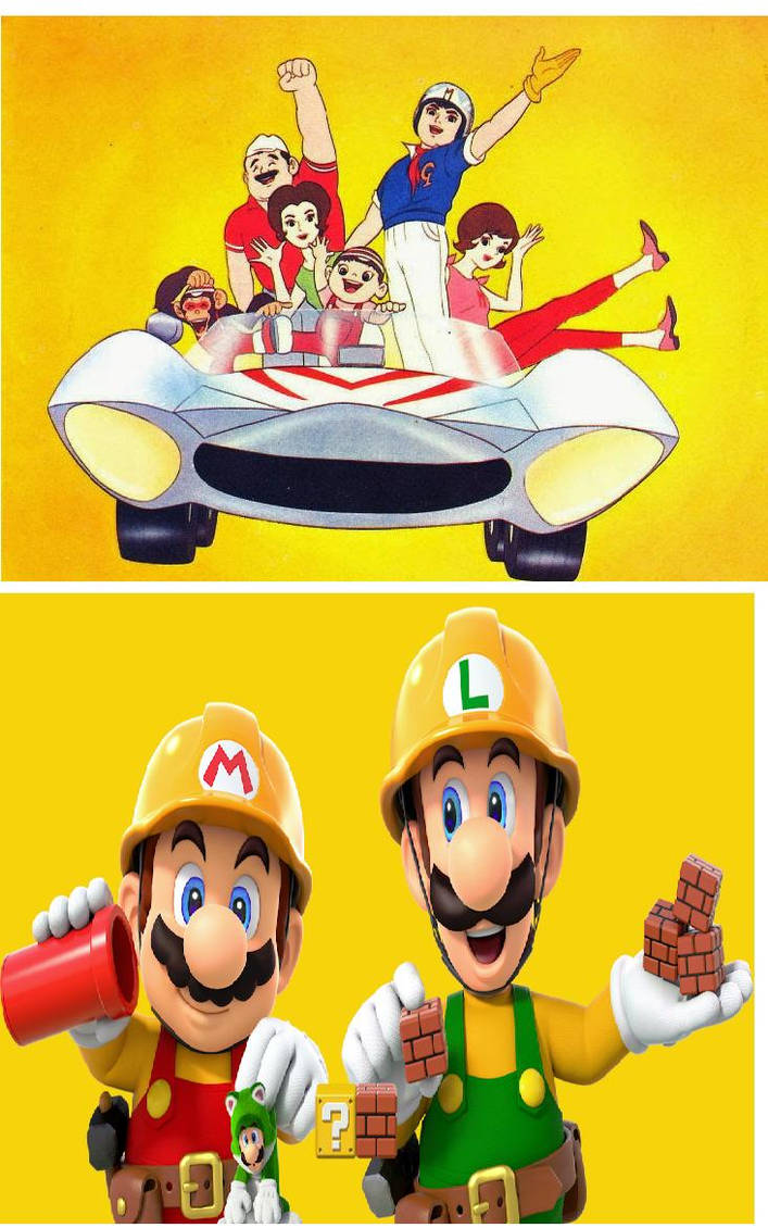 Speed Racer (1967) Cast adores Builder Mario/Luigi by SaucerofPeril on ...