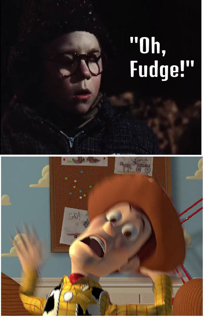 Ralphie's bad word shocks Woody by SaucerofPeril on DeviantArt Ralphie'S Bad Word Shocks Woody By Saucerofperil On Deviantart