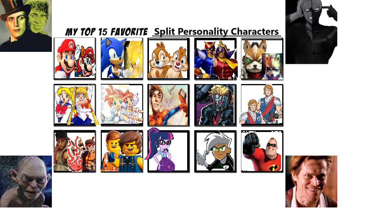 Split Personality Writing My Top 15 Favorite Split Personality Characters by SaucerofPeril on ...