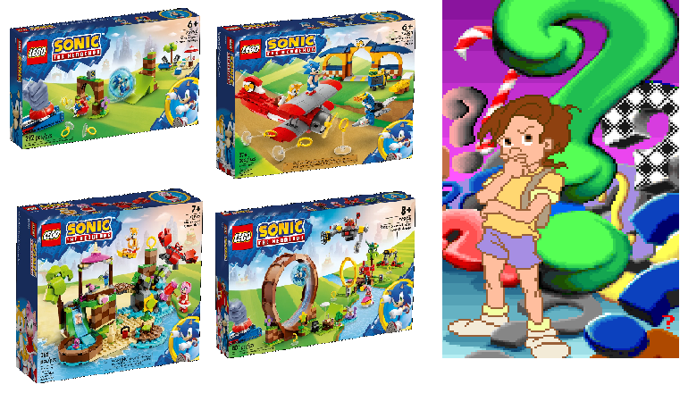 Sega and Brickman launch Sonic Superstars Lego building competition