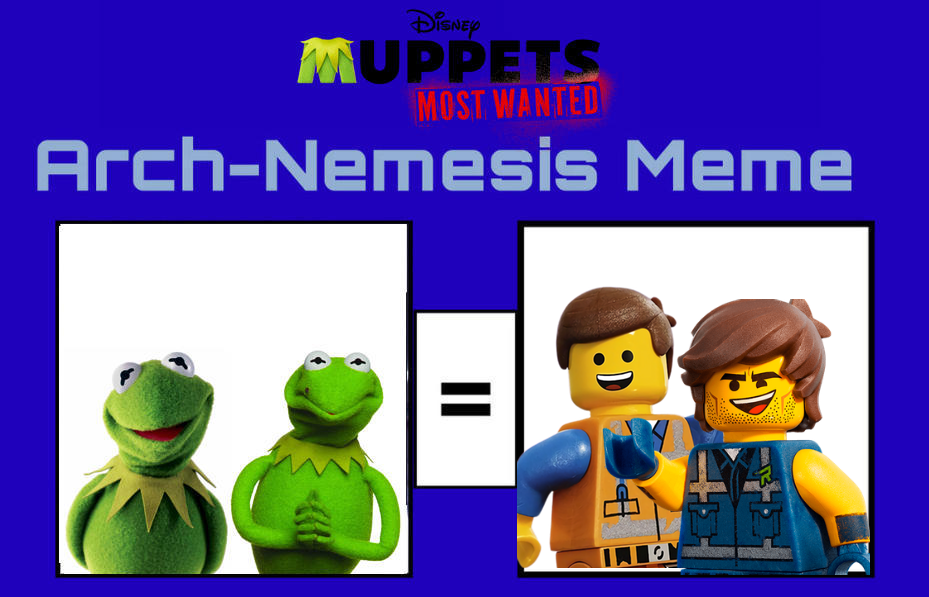 Emmet and Rex as Kermit and Constantine by SaucerofPeril on DeviantArt