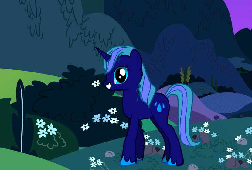 Rainstar, me as a pony!