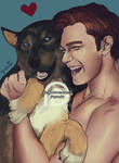 KJ Apa and Keo by vyrenia
