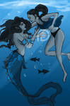 The 100//Sea Mechanic//Mermaid by vyrenia
