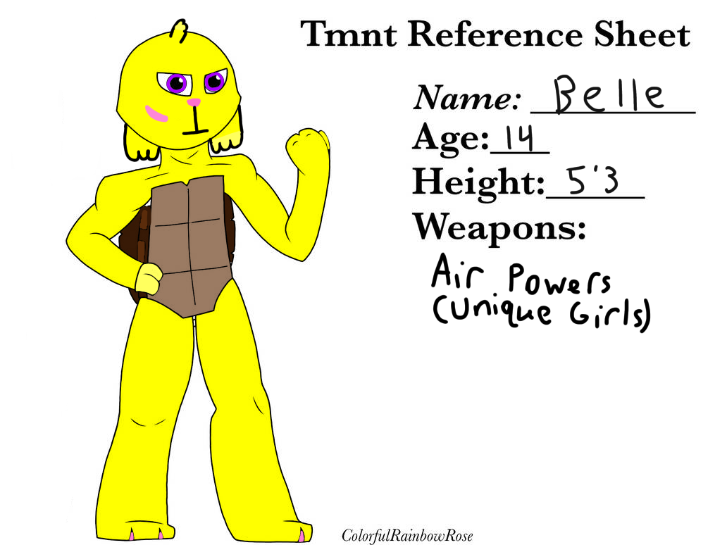 TMNT OC: Belle (Updated Version)