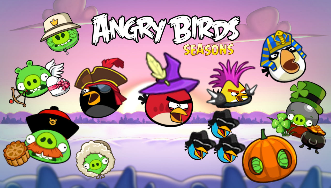 Angry Birds Seasons Remastered Wallpaper on DeviantArt