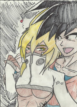 Harribel and Goku
