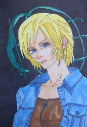 Aya Brea from the Parasite Eve games