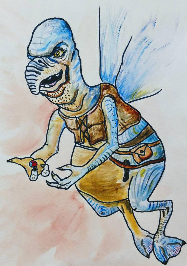 Wato Vector Watto Star Wars illustration by erinportraitartist on DeviantArt