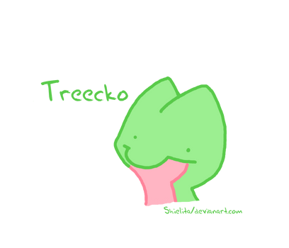 Treecko chibi by Shielita