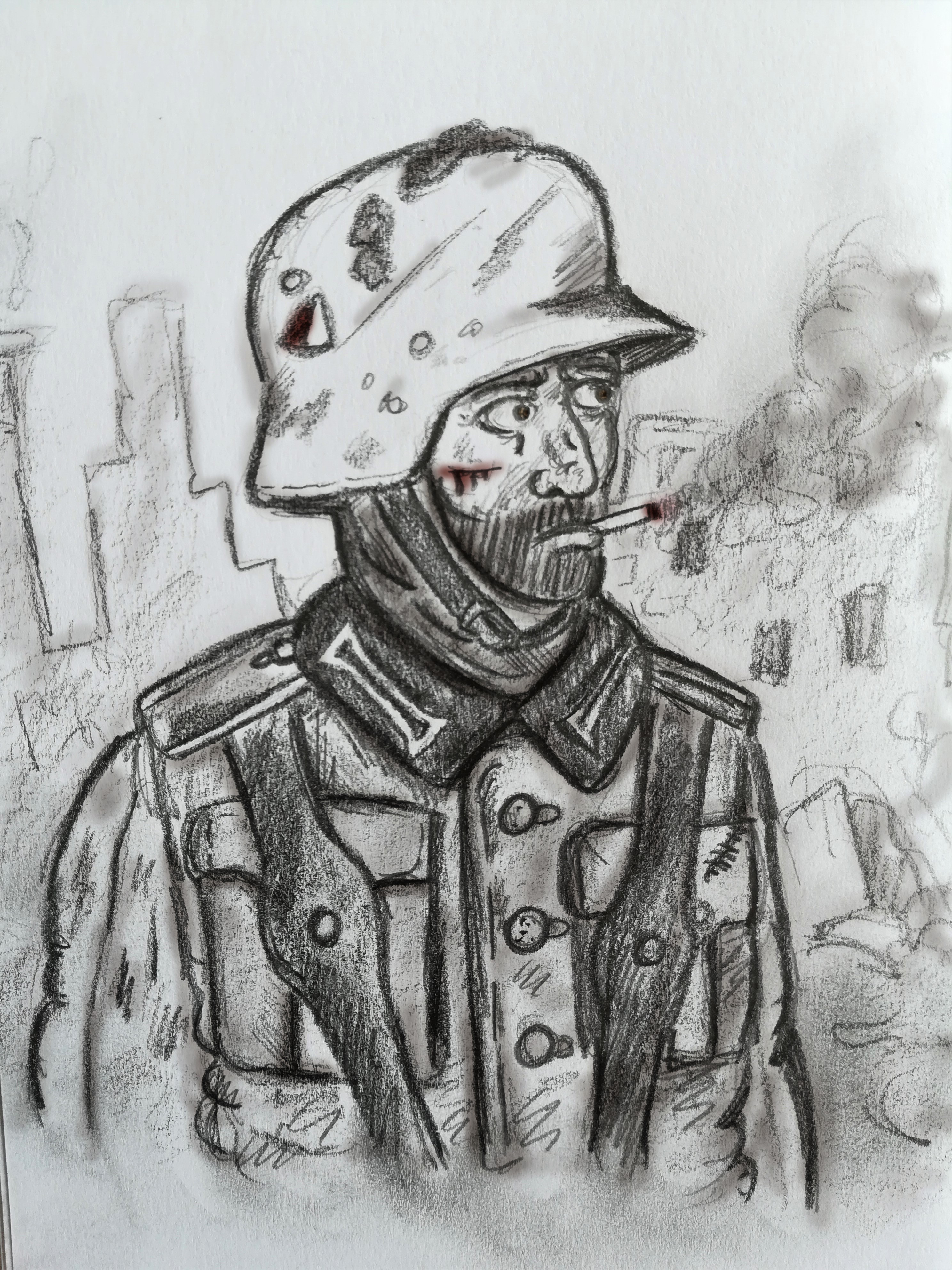 WW2 Stalingrad 1942 German Soldier