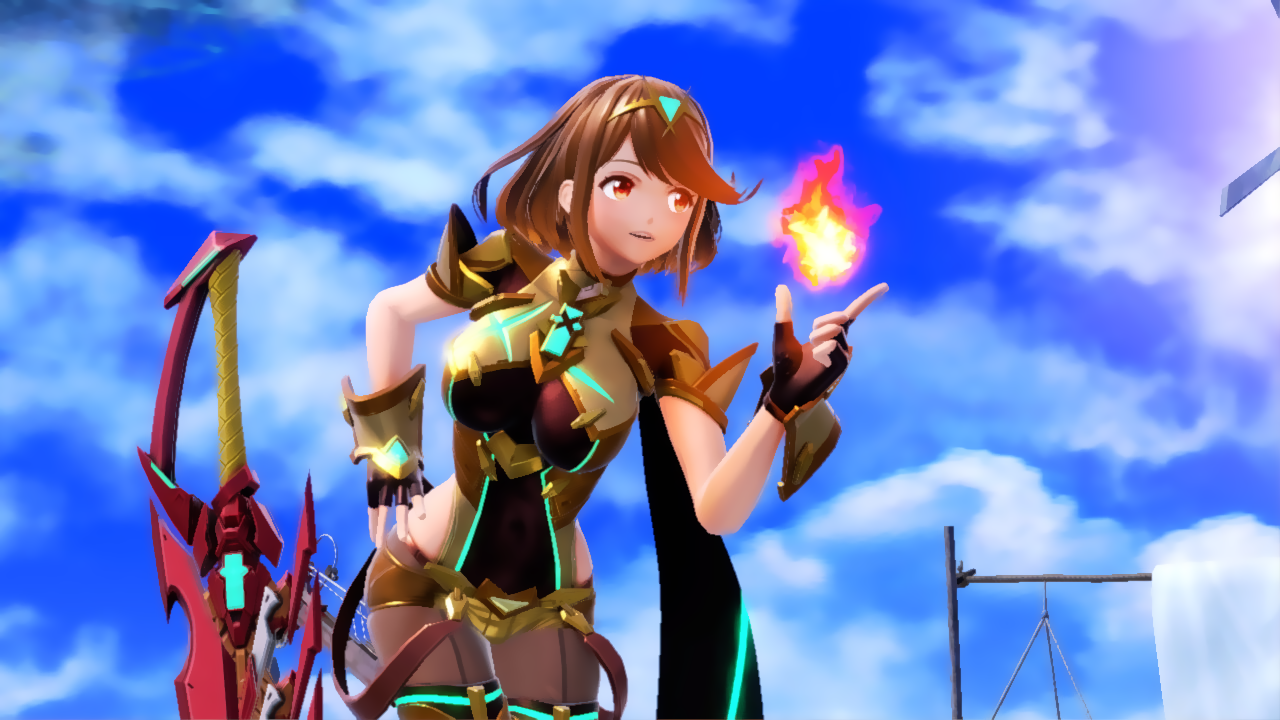 Pyra Character Back Pyra by CaelanTheDisneyFan on DeviantArt