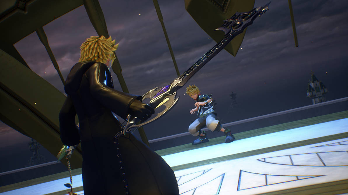 Roxas meets Ventus by CaelanTheDisneyFan on DeviantArt