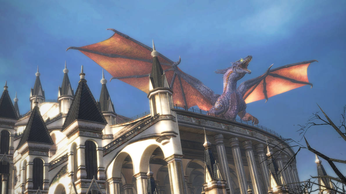 A Dragon by CaelanTheDisneyFan on DeviantArt