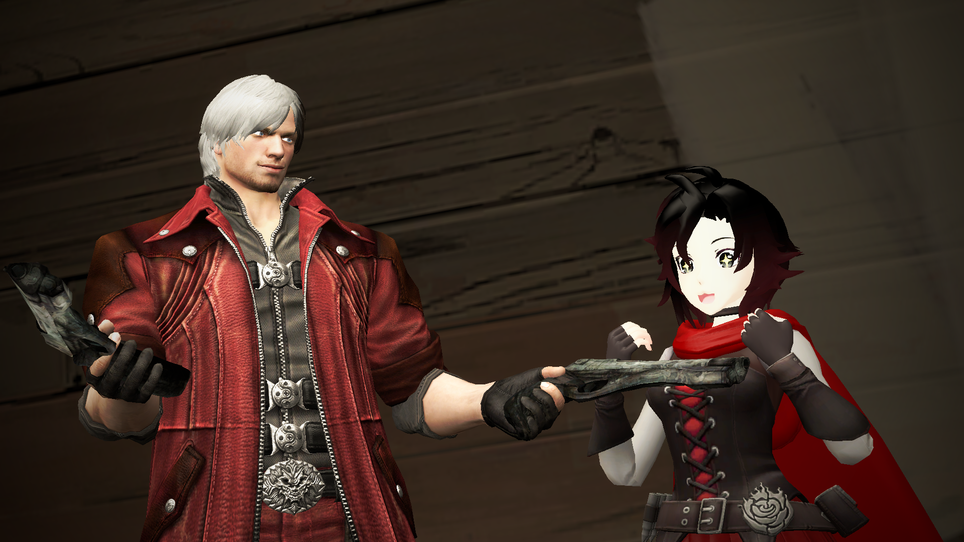 She is a weapon nerd.