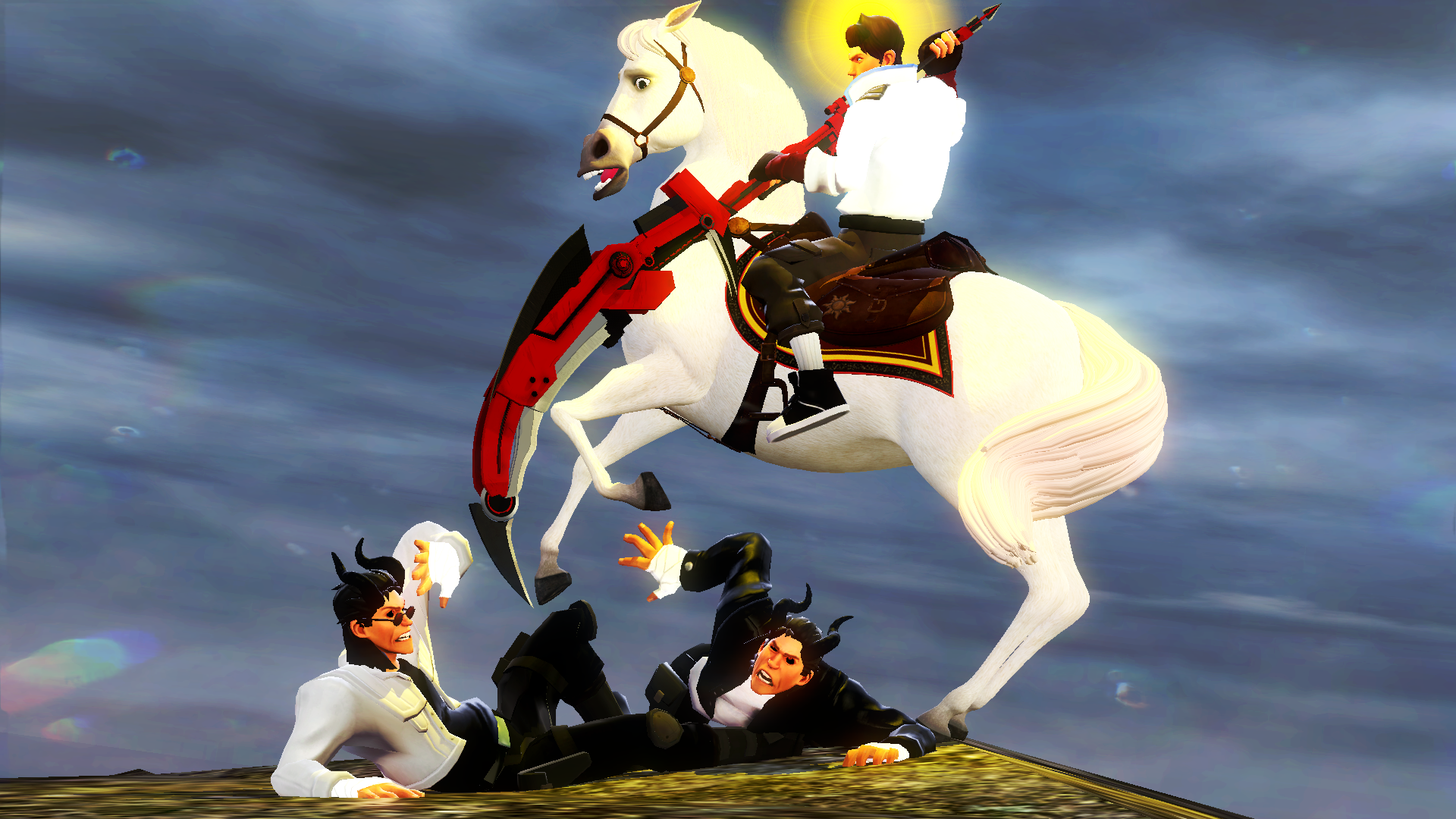 Saint George and the Dragon(s) by CaelanTheDisneyFan on DeviantArt