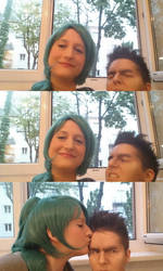 Make-up Test Bulma/Vejita