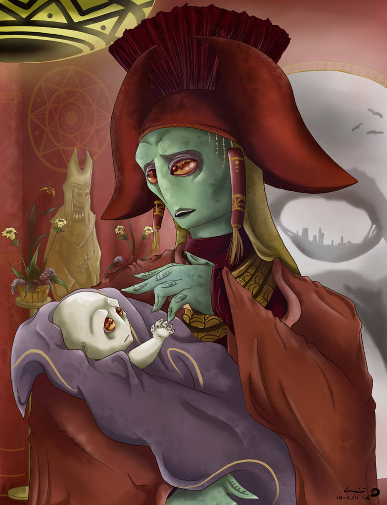 Neimoidian Mother and Infant