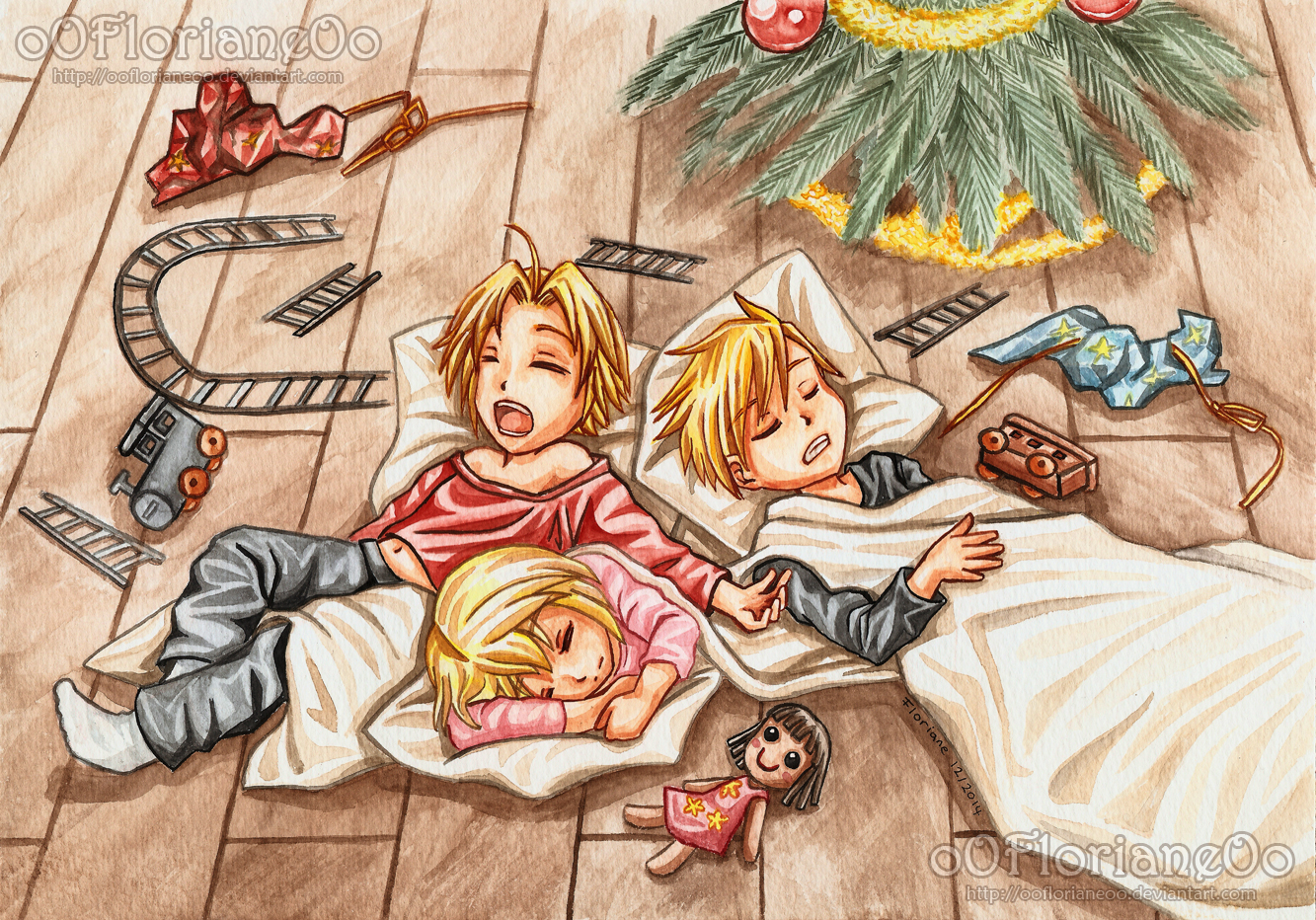 Christmas Card 2014 - FMA - Childhood